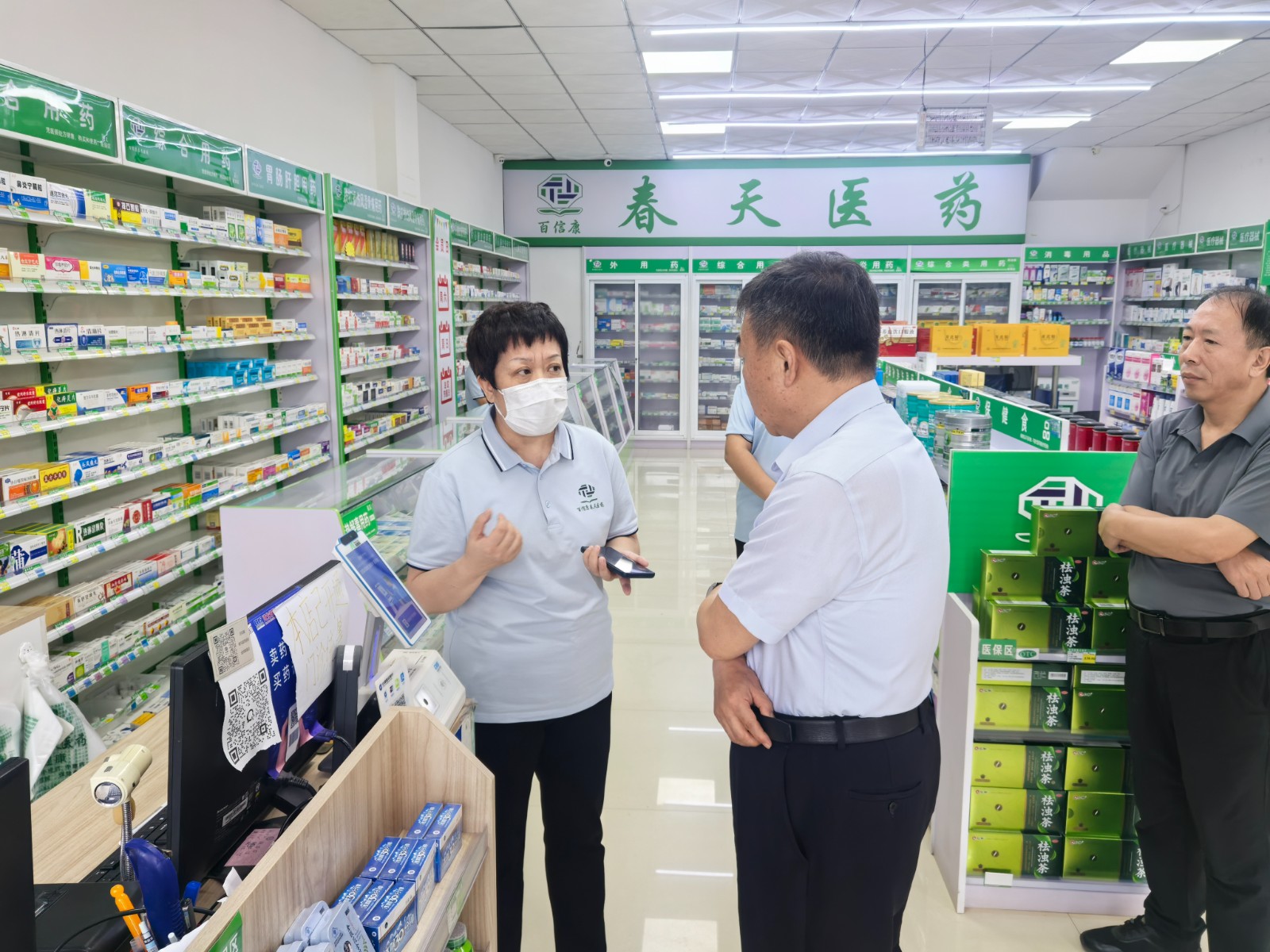 市医保局党组书记、局长钟涛带队到昌黎县调研