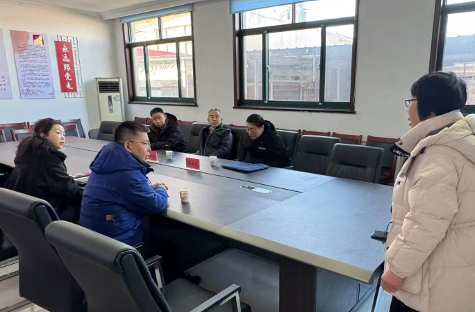 市医保局二级调研员刘松岭带队到北戴河区调研全民参保工作